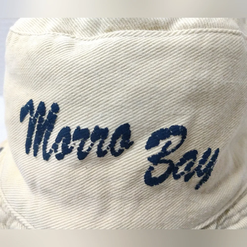 Child's Morro Bay Bucket Hat Yellow Cotton Canvas